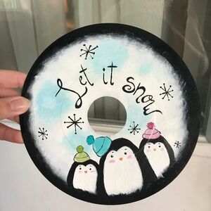 Handmade record art